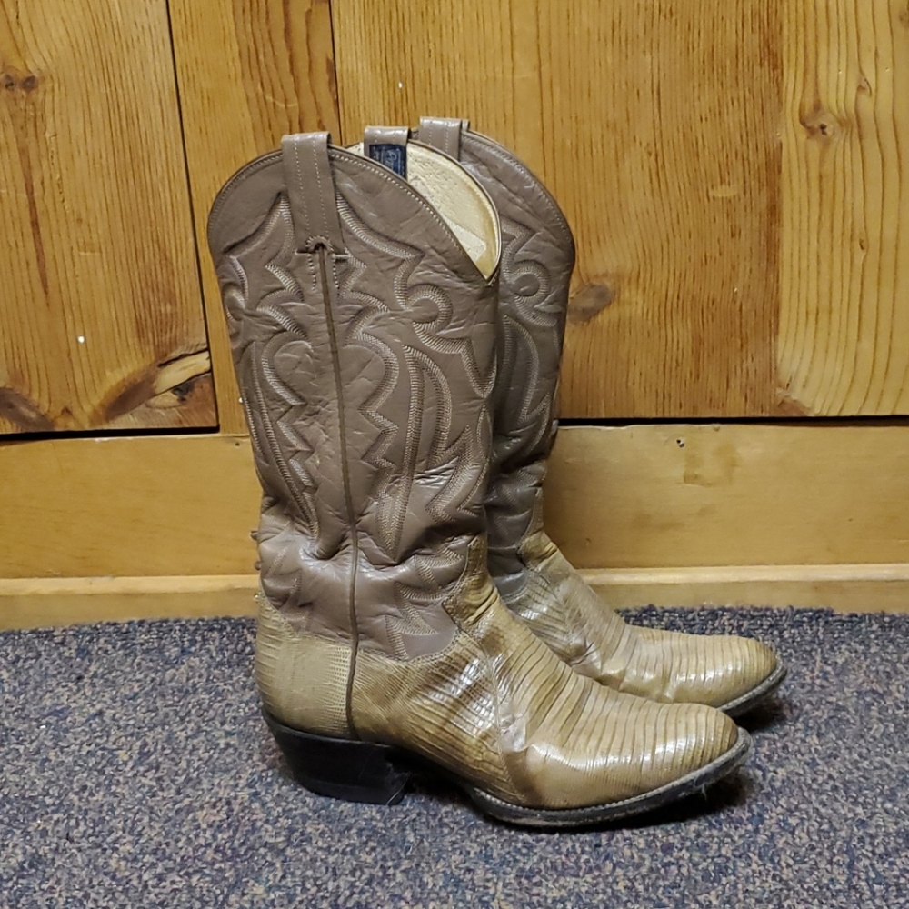70's snakeskin boots